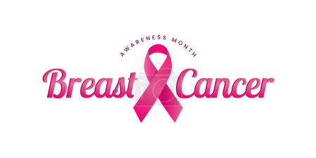 Breast Cancer awareness month design banner