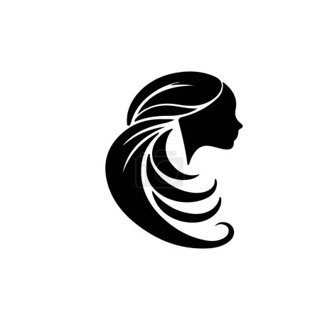 Ilustración de El peinado se refiere al peinado y corte de cabello para crear un aspecto o apariencia específica, que abarca varias longitudes, texturas y técnicas.. - Imagen libre de derechos