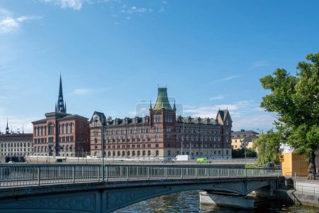 Téléchargez les photos : Rosenbad Building Stockholm Suède. Rosen Bath le siège du gouvernement suédois, district de Norrmalm, - en image libre de droit