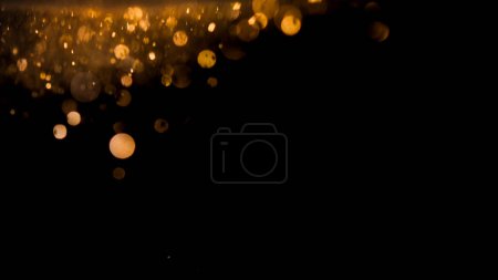 Photo for Bokeh Abstract Background with Glitter Lights. Blurred Soft vintage colored - Royalty Free Image