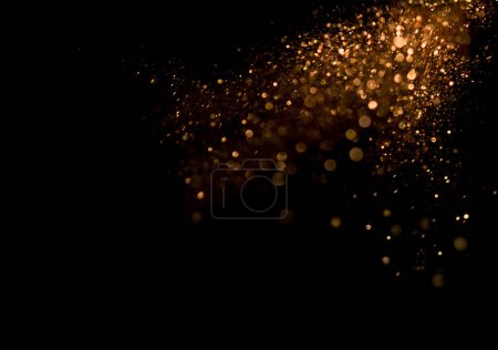 Photo for Bokeh Abstract Background with Glitter Lights. Blurred Soft vintage coloredBokeh Abstract Background with Glitter Lights. Blurred Soft vintage colored - Royalty Free Image