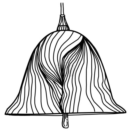 Ilustración de Ilustración de un conjunto de campana decorativa - Imagen libre de derechos