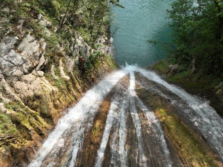 Photo for Aerial view of the waterfall - Royalty Free Image