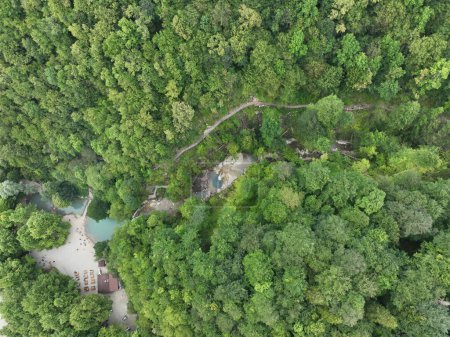 Photo for Aerial view of waterfall - Royalty Free Image
