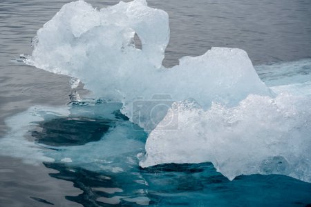 Photo for Glaciers are floating on Arctic Ocean  in Greenland - Royalty Free Image