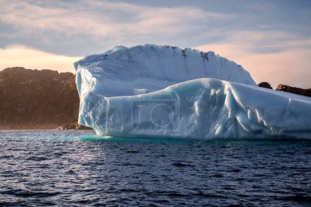 Photo for Arctic icebergs on arctic ocean in Greenland - Royalty Free Image