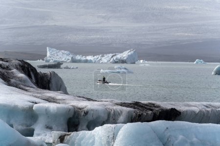Foto de Glaciares en Laguna Jokulsarlon en Islandia - Imagen libre de derechos