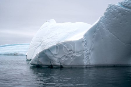 Foto de Iceberg vista aérea en Groenlandia en el océano Ártico - Imagen libre de derechos