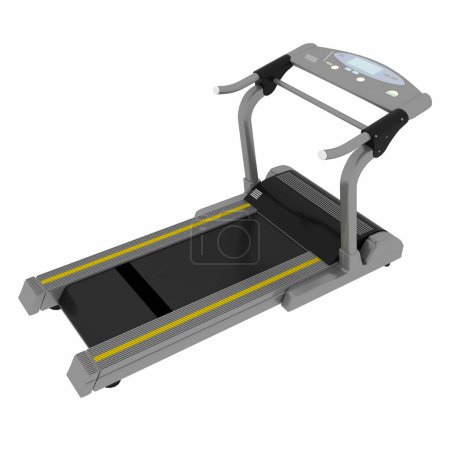 Photo for Gym workout equipment 3d render - Royalty Free Image