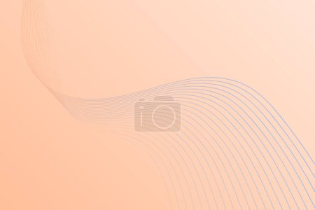 Illustration for Vibrant pink background with intersecting lines in the center - Royalty Free Image