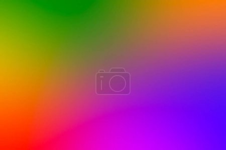 Foto de Abstract blurred background, colorful design, illustration - Imagen libre de derechos