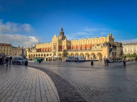 Krajobraz i architektura miasta Kraków w Polsce, Stare Miasto Kraków, architektura Europy