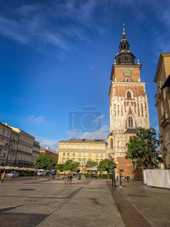 Krajobraz i architektura miasta Kraków w Polsce, Stare Miasto Kraków, architektura Europy