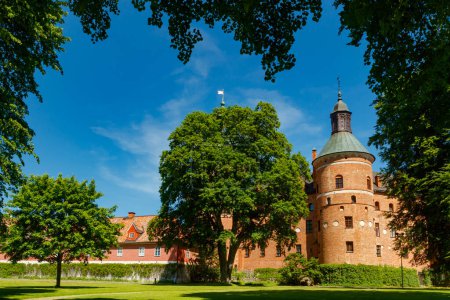 Photo for View of royal Gripsholms castle in Mariefred, Sweden - Royalty Free Image