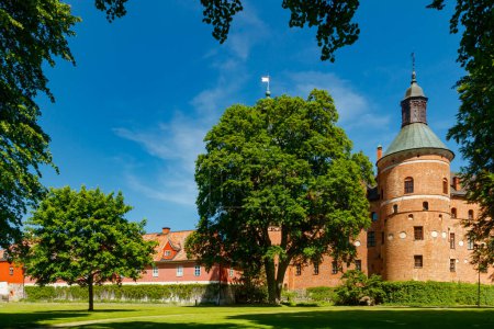 Photo for View of royal Gripsholms castle in Mariefred, Sweden - Royalty Free Image