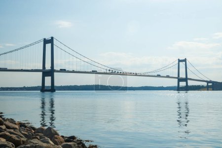 The New Little Belt bridge in Denmark