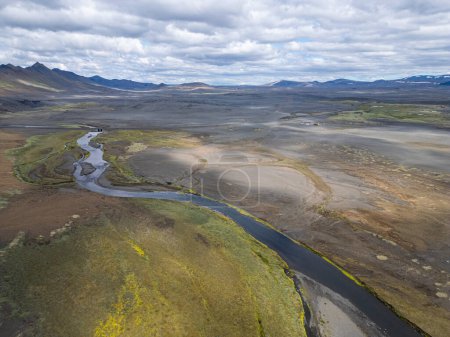 wilderness landscape of Modrudalur in the Icelandic highlands