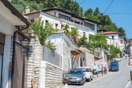 Téléchargez les photos : Berat Albanie - 3 juillet. 2023 : vue sur la ville - en image libre de droit