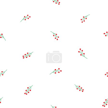 Photo for Floral seamless background. Pattern for continuous replicate. Vector illustration - Royalty Free Image