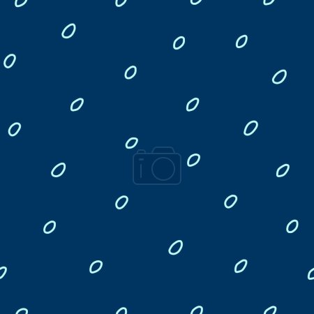 Photo for Irregular textured oval shapes seamless pattern. Trendy cut out geometric shapes. Colorful, bold prints. - Royalty Free Image