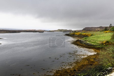Téléchargez les photos : Superbe panorama, vue sur le paysage écossais, Highlands, Scotla - en image libre de droit