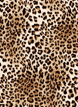 texture de peau de léopard animal
