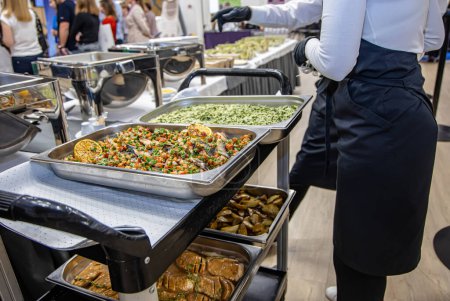 Photo for Catering buffet for events in the restaurant. catering in the restaurant - Royalty Free Image