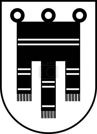 Téléchargez les illustrations : Le d'un Wappen à Feldkirch - en licence libre de droit