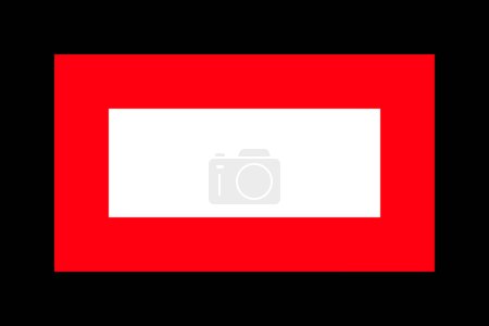Ilustración de La de una bandera de Rehoboth-Basterland - Imagen libre de derechos