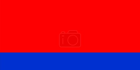 Ilustración de Bandera de la República Socialista Soviética de Azerbaiyán. aislado sobre fondo blanco - Imagen libre de derechos