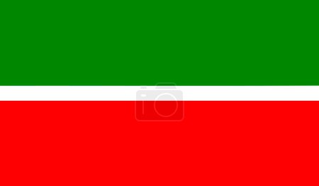 Téléchargez les illustrations : Tatarstan Jour de l'indépendance conception typographique avec vecteur de drapeau - en licence libre de droit