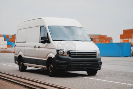 Provision Supply Stores Delivery By Cargo Van Bus In The Trade P