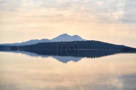 Photo for Machovo Jezero lake at sunrise - Royalty Free Image
