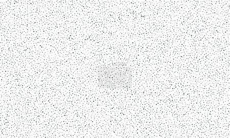 Ilustración de Textura granulada al azar. fondo de ruido. partículas diminutas dispersas. grunge erosionado - Imagen libre de derechos