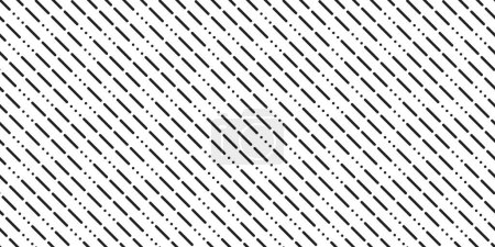 Illustration for Dashed line pattern. diagonal code background for cryptography. vector illustration - Royalty Free Image