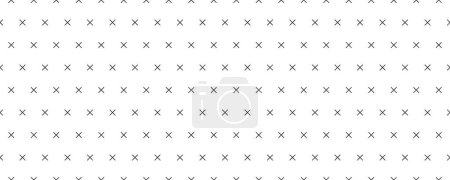 Illustration for Cross pattern with plus sign. mathematics geometry background texture. seamless cross. vector illustration - Royalty Free Image