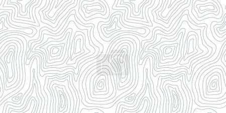 Illustration for Elevation line pattern. topographic terrain map - Royalty Free Image