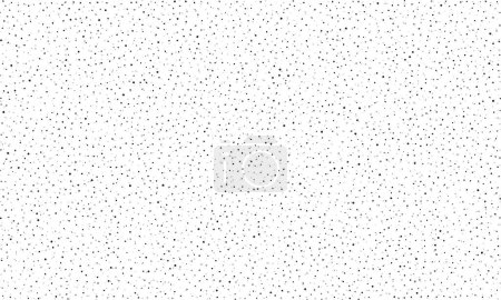 Ilustración de Textura granulada al azar. fondo de ruido. partículas diminutas dispersas. grunge erosionado - Imagen libre de derechos