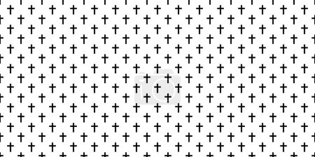 christian cross background. croix texture de motif sans couture