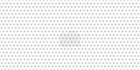 cross pattern with plus sign. mathematics geometry background texture. seamless cross. vector illustration