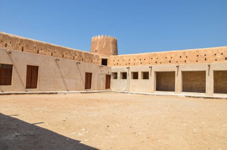 Foto de Vista interna del histórico fuerte de Al Zubarah en Qatar - Imagen libre de derechos
