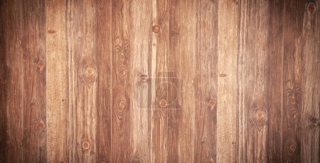 Photo for Wooden background texture. Brown wood - Royalty Free Image