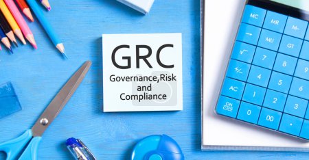 GRC-Governance, Risk and Compliance. Business concept