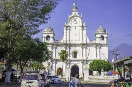 Foto de Catedral de santa maria de antigua in antigua, guatemala - Imagen libre de derechos