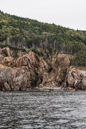 Téléchargez les photos : Vue panoramique de la falaise du littoral de l'île du Cap-Breton Sentier Cabot, Nouvelle-Écosse Hghlands Canada. - en image libre de droit