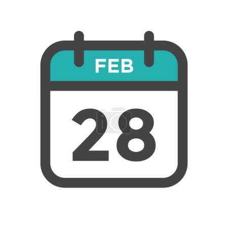 February 28 Calendar Day or Calender Date for Deadline and Appointment