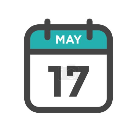 17 de mayo Día del calendario o fecha del calendario - Fecha límite y nombramiento