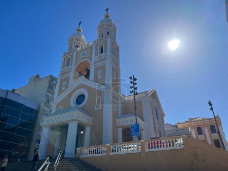Téléchargez les photos : Cathédrale métropolitaine de Florianpolis Notre-Dame de l'Exil et Sainte Catherine d'Alexandrie - en image libre de droit