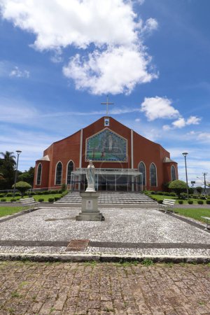 Foto de Santuario de Nuestra Señora de Lourdes Curitiba Brasil - Imagen libre de derechos