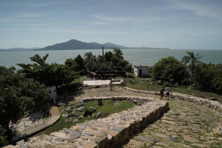 Téléchargez les photos : Forteresse de Santo Antnio de Ratones Florianopolis - en image libre de droit